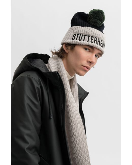 Stutterheim Black April Beanie