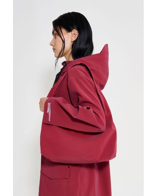 Stutterheim Black Ewa Bag Matte