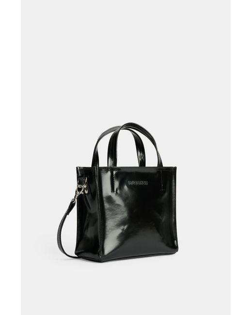 Stutterheim Black Biblio Bag Opal