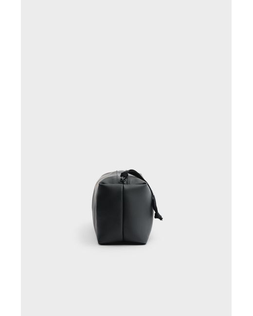 Stutterheim Black Container Large Wash Bag