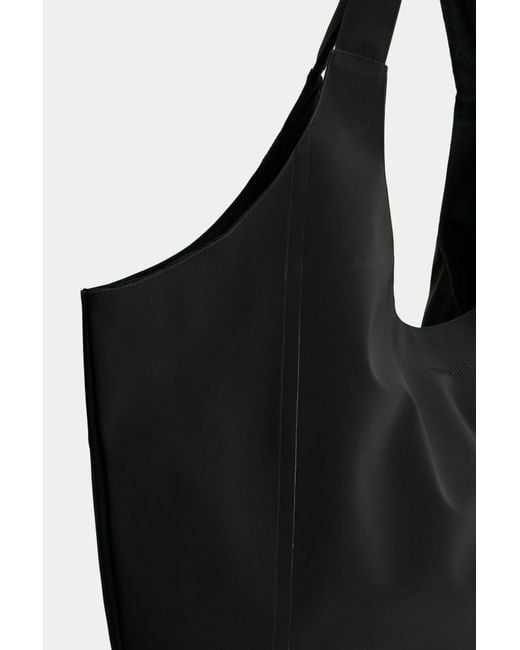 Stutterheim Black Svea Puffer Bag Matte