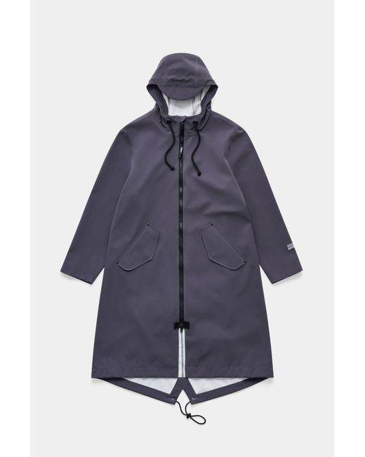 Stutterheim Blue Martins Parka for men