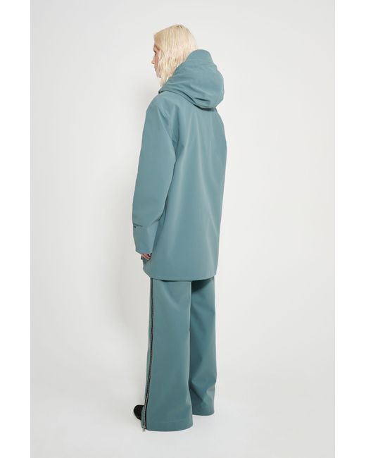 Stutterheim Blue Stockholm Patch Raincoat