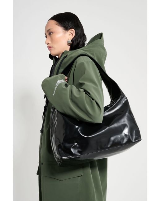 Stutterheim Green Ewa Bag Opal