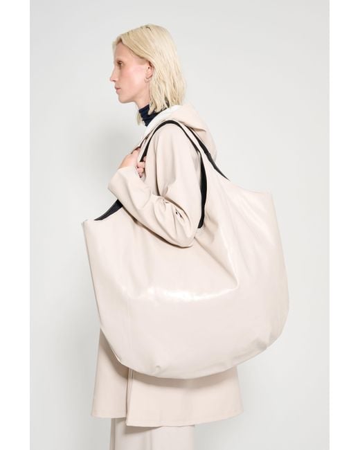 Stutterheim Natural Svea Puffer Bag Opal