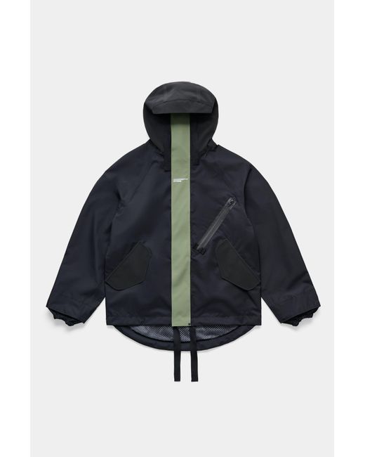 Stutterheim Blue Birka Hooded Jacket for men