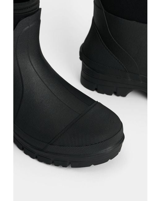 Stutterheim Black Puddle Walker Rain Boots