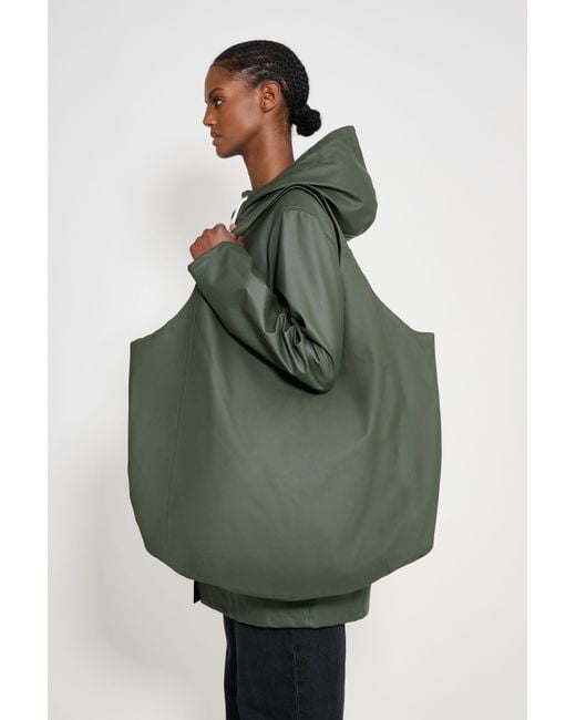 Stutterheim Green Svea Puffer Bag