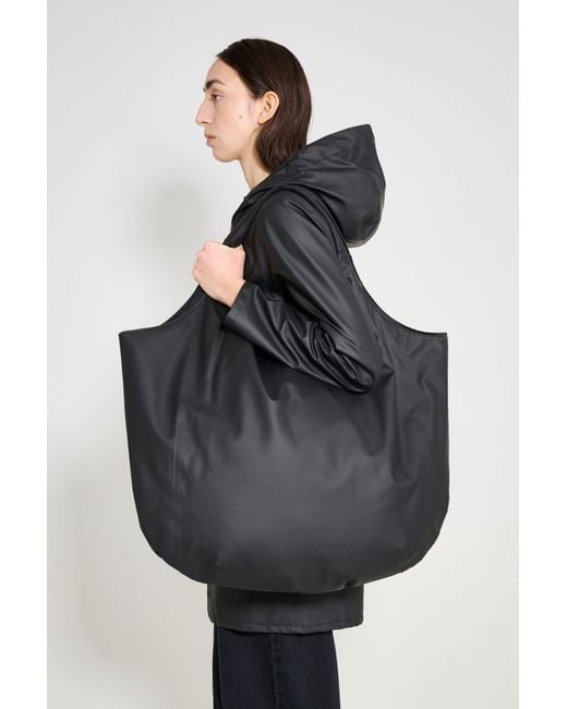 Stutterheim Black Svea Puffer Bag