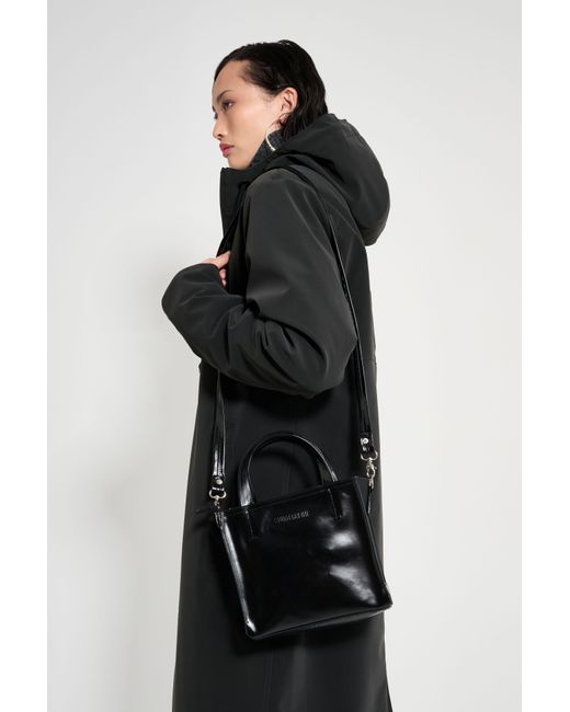 Stutterheim Black Biblio Bag Opal