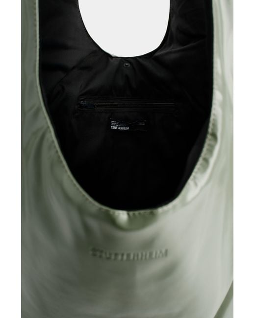 Stutterheim Green Svea Puffer Bag Opal