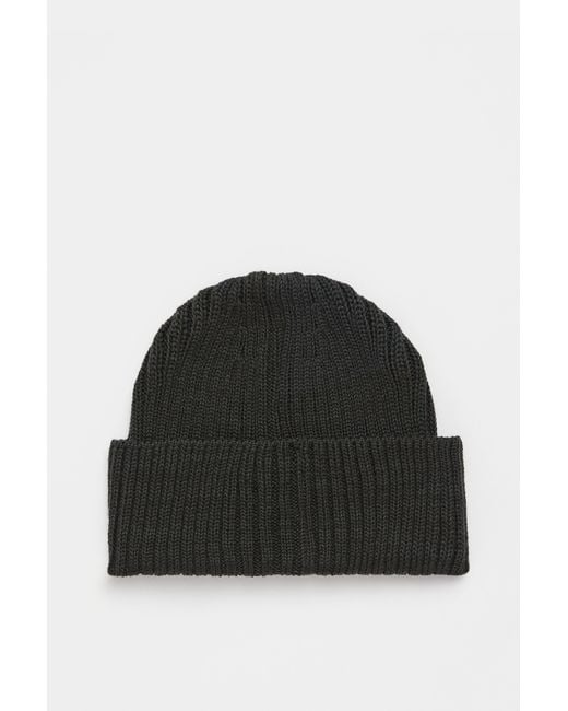 Stutterheim Black Logo Beanie