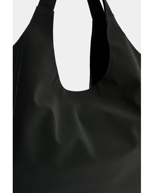 Stutterheim Black Svea Puffer Bag Matte