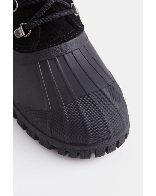 Stutterheim Black Patrol Boot Suede