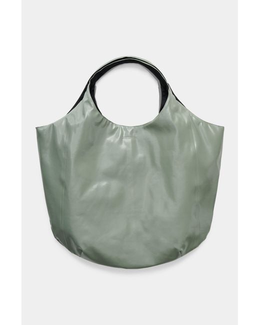 Stutterheim Green Svea Puffer Bag Opal