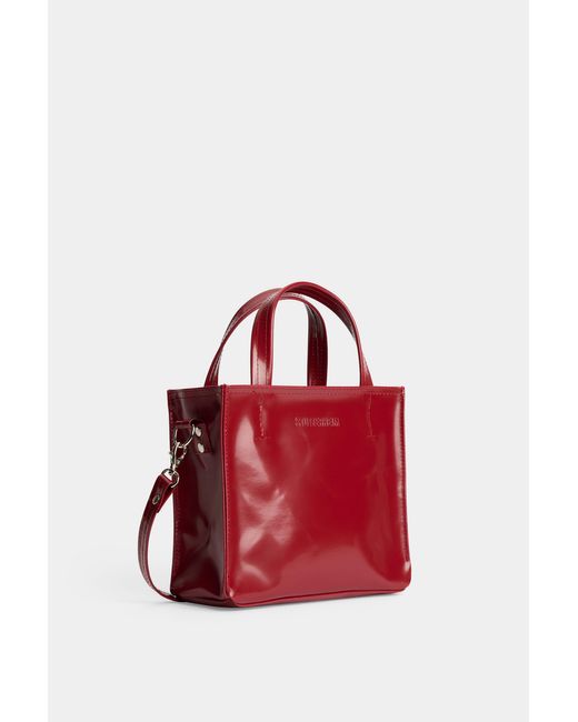 Stutterheim Red Biblio Bag Opal