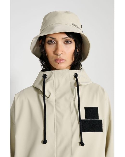 Stutterheim Natural Beckholmen Matte Bucket Hat
