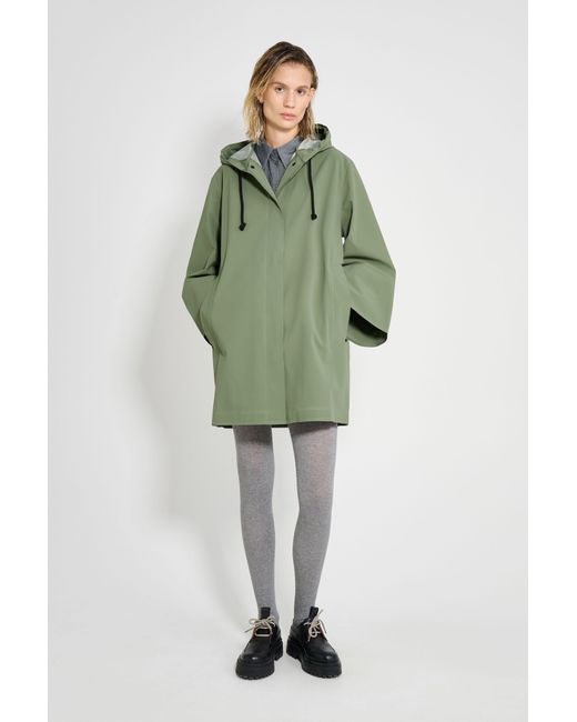 Stutterheim Green Lubban Rain Jacket