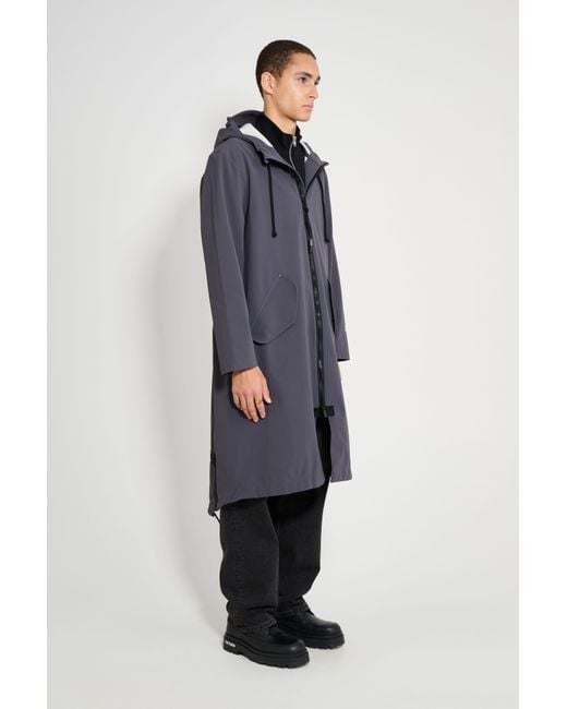 Stutterheim Blue Martins Parka for men