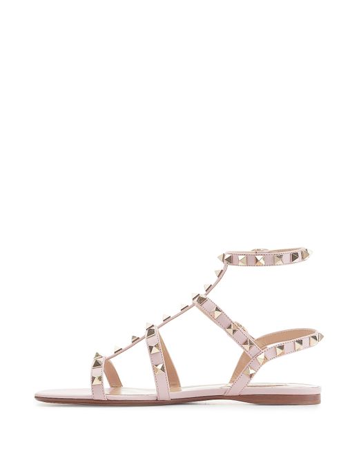 valentino rockstud rose gold