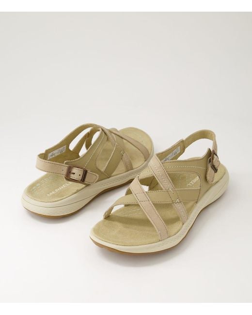 Merrell Natural Momentum Agave Me Leather Sandals