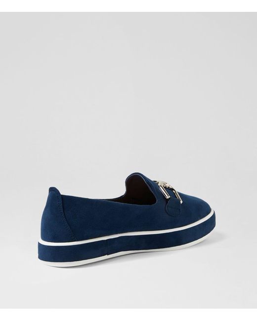 LAGUNA QUAYS Blue Natyia Lq Microsuede Shoes