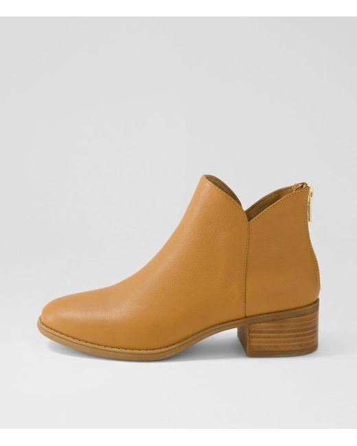 Diana Ferrari Brown Tane Df Leather Boots