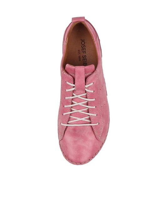 Josef Seibel Pink Fergey 56 Js Leather Shoes