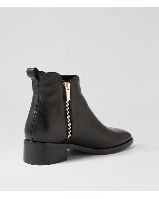 MOLLINI Ginton Mo Black Black Heel Leather Black Black Heel Boots