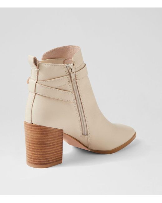 Nude Natural Adelaide Nu Leather Boots