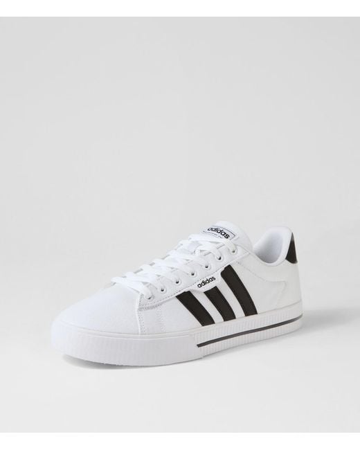 adidas Daily 3.0 M Ad White Black White Sneakers for Men | Lyst Australia