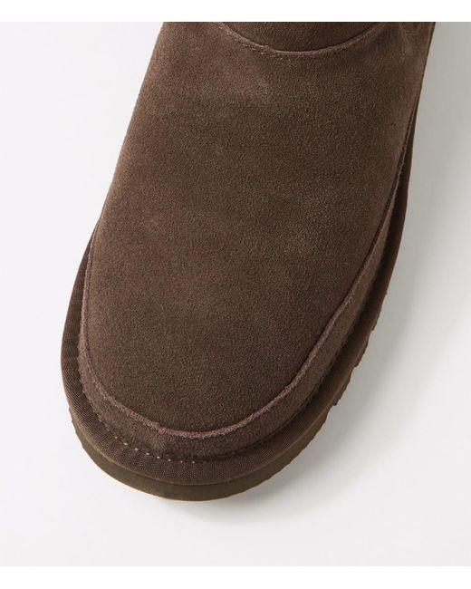 Hush Puppies Brown Saint M Hp Suede Boots for men