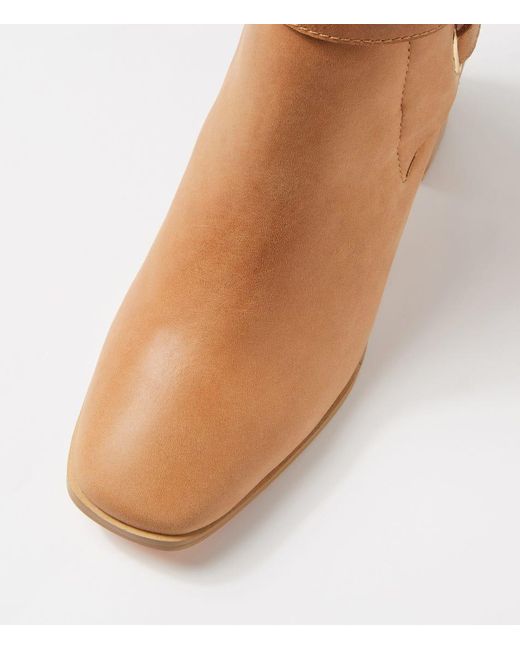 Nude Brown Adelaide Nu Leather Boots