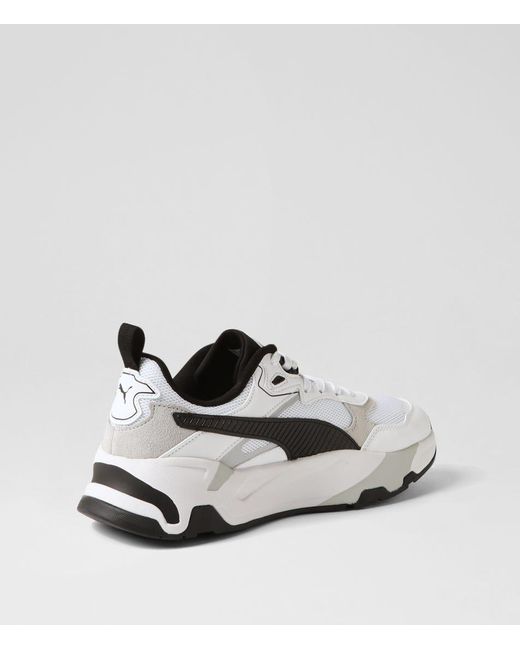 PUMA White 389289 Trinity Pm Sneakers for men