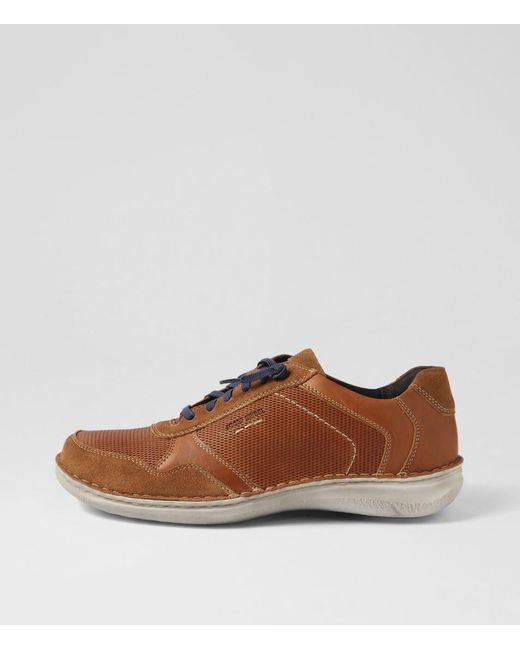 Josef Seibel Brown Anvers 97 Js Nubuck Shoes for men