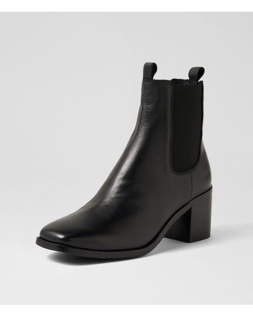 MOLLINI Slightly Mo Black Black Heel Leather Black Black Heel Boots