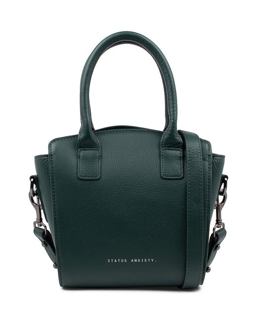 Status Anxiety Leather Worst Behind Us Ax Bags in Green Lyst Australia