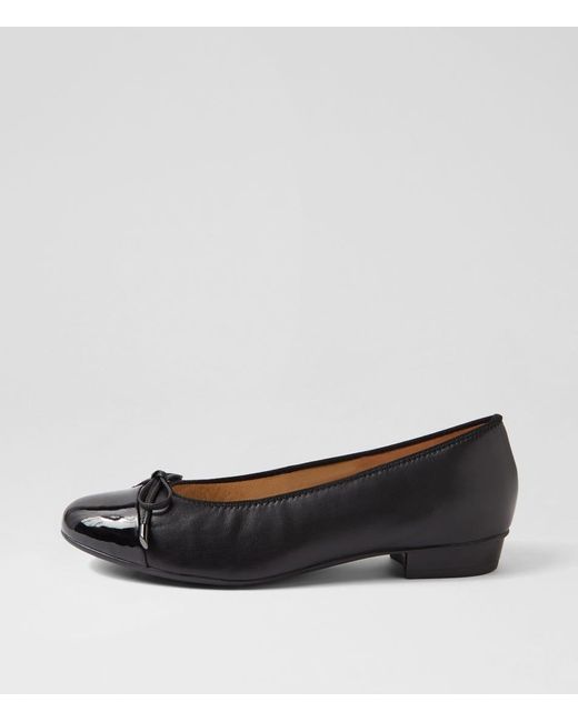 Ara Black Bari 21 Ar Patent Leather Shoes