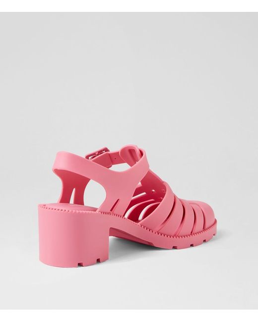 Melissa Pink Possession Heel Ad My Pvc Shoes