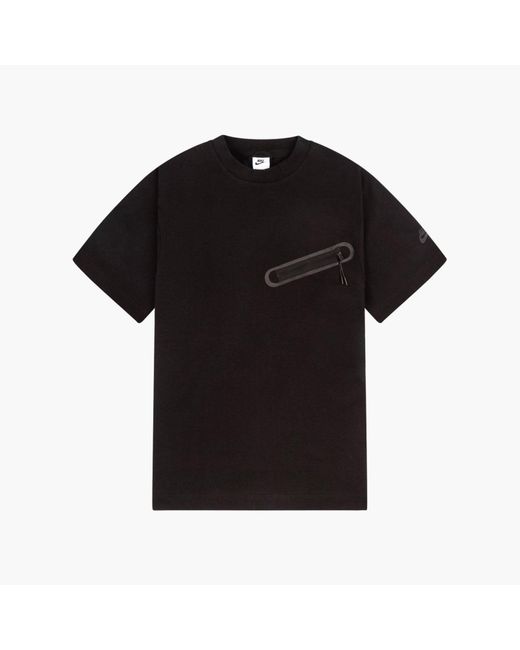 Nike Women's Sportswear Dri Fit Tech Essentials T-Shirt - Black - T-Shirts