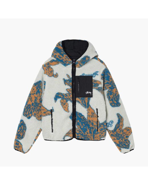 stussy multicolor jacket