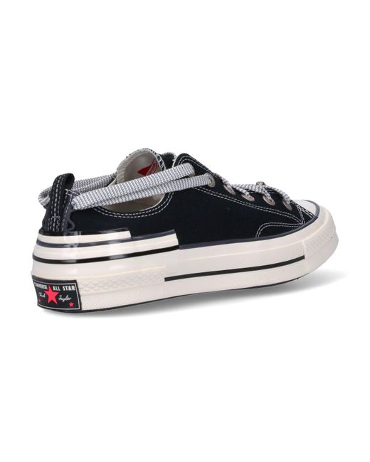Converse Blue Sneakers Tessuto