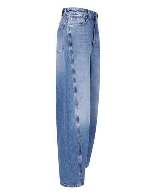 Givenchy Blue Wide Jeans "Cocoon"