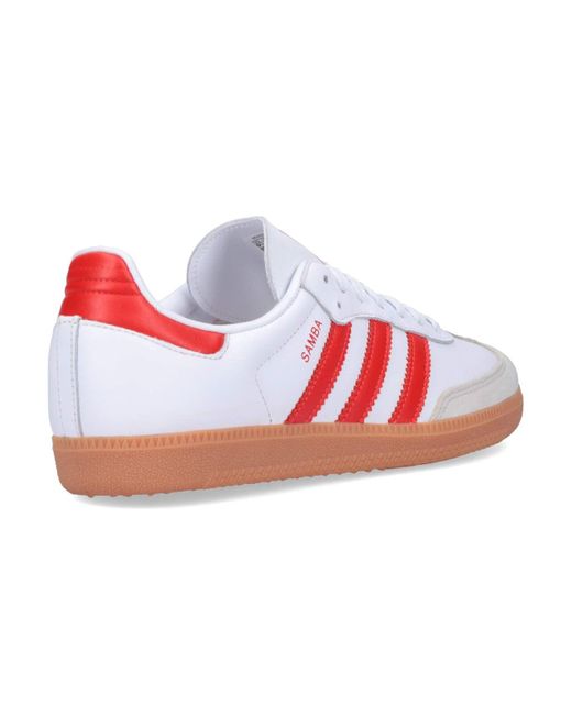 Sneakers "Samba Og" di Adidas in Red