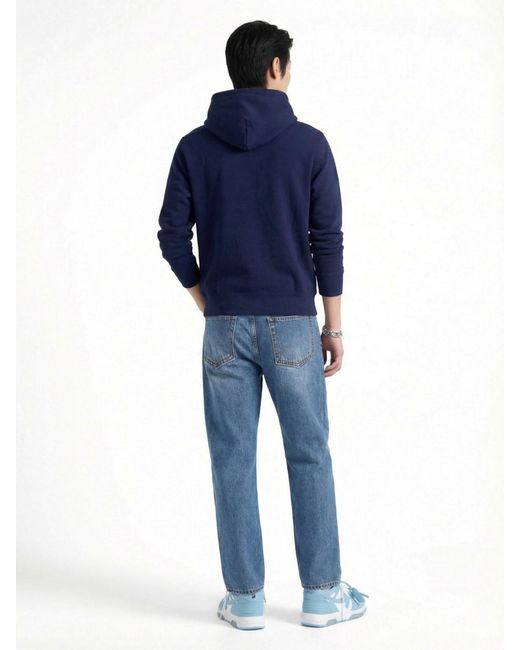 DUNST Blue Straight Jeans for men