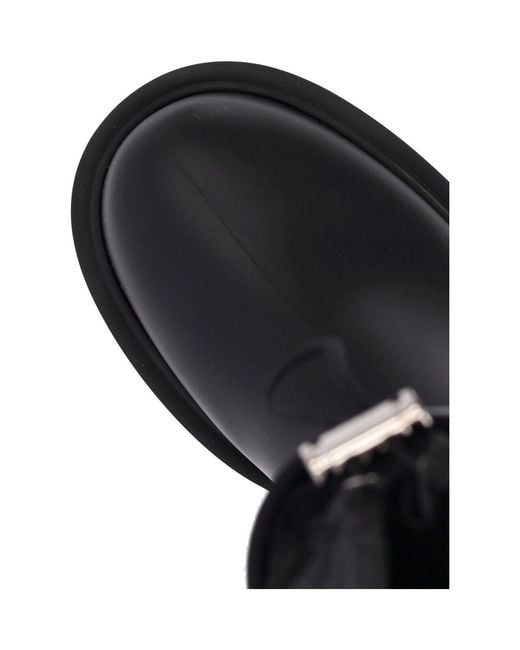Moncler Blue Rain Boots “Kickstream High”