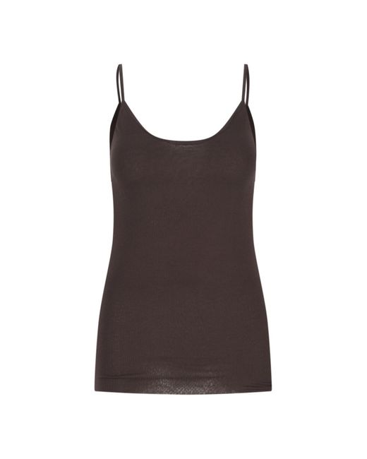 Khaite Brown Selee Top