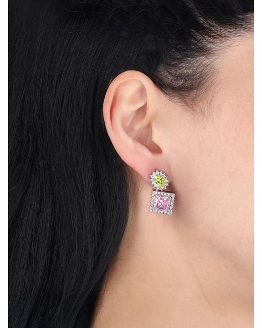 Maison Margiela White Earrings “Cluster”