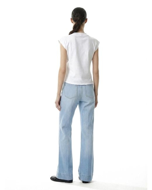 Victoria Beckham Blue Alina Jeans