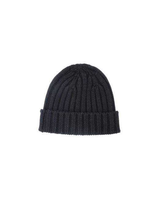 Aspesi Blue Virgin Wool Beanie for men